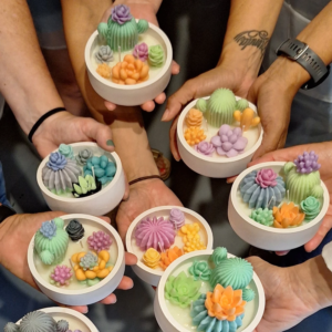 Taller Velas Cactus en Barcelona